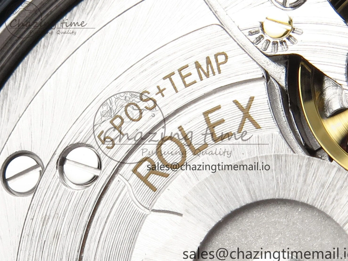 MiroTime 1223 Attractive DateJust 36 126283RBR EWEF Best Edition YG Diamonds Dial on SS YG Jubilee Bracelet A 635